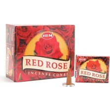 Lowell Home Red Rose Aromalı Konik Tütsü
