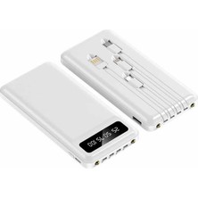 4 Çıkışlı 20.000 Mah Powerbank Uzun Pil Ömürlü Taşınabilir