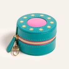 Zsa Zsa Zsu Meılın Pvc Airpods Kılıfı 8X8X5.5 cm Koyu Yeşil