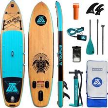 Tourus T002S 335X84X15 cm Çok Yönlü Sup Board Paddle Board Pompa Sırt Çantası