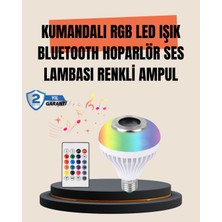 Lowell Home 12W LED Ampul – Renkli Işık ve Dahili Hoparlör Özellikli
