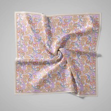 Piramit Naturel Eşarp | Şal Desen