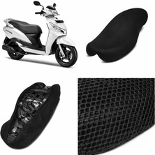 OEM Honda ACTIVA125 (2023 Sonrası) Fileli Sele Kılıfı 3D Çift Katlı Tam Uyumlu