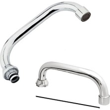 Lowell Home Krom Kaplama Döner Kuğu Batarya Borusu