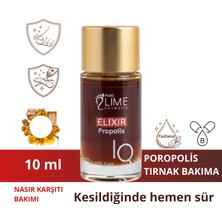 Podo Lime Kozmetik Elixir Propolis Tırnak & Ayak Bakım Damlası | Koruyucu Bakım | 10 ml