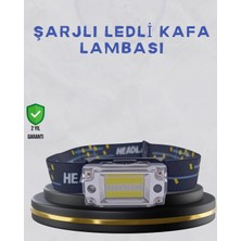 Lowell Home Kompakt LED Kafs Feneri USB Şarjlı Manyetik 2 Işık Modlu 215 Lümen