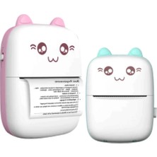 Sevimli Mini Taşınabilir Yazıcı Printer
