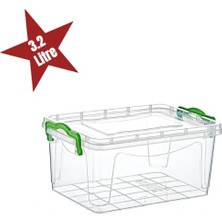 Lowell Home Şeffaf Saklama Kutusu 3.2 Litre