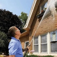 Lowell Home Bahçe Sulama Araç Oto Yıkama Temizlik Tazyikli Su Püskürtme Yüksek Basınçlı Hortum Ucu Aparatı 50 cm