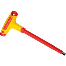 İzeltaş 1000V Izoleli T Tipi Allen Alyan Anahtar | Vde Onaylı Profesyonel Altı Köşe Sürücü