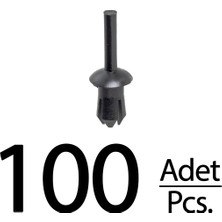 Alpha Auto Part Opel Astra F G H Calibra Combo C E Tigra Vectra Için Tampon Bağlantı Klips - 100 Adet