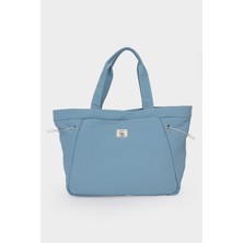 İcone Bag Ince Paraşüt Kumaştan, Yanları Lastikli Büzülebilen, Önde Büyük Cepli Kadın Çanta