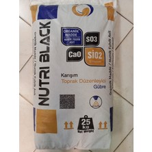 Nutri Black Granül (25 Kg) – Organik Madde Içerikli Karışım Toprak Düzenleyici Gübre
