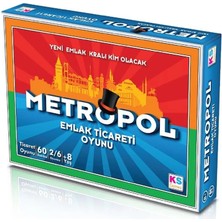 Depozee Ks Games Metropol Emlak Ticaret Oyunu Eğlenceli Aile Oyunu 12+ Yaş Aralığı ve Çok Oyunculu