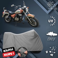 ULTRASHOP Çelik Motor Crown 150  Motosiklet Branda Su Geçirmez Motor Branda