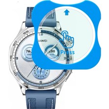 MobaxAksesuar Huawei Watch Gt 6 Pro 46MM Kolay Uygulama Aparatlı Cam Ekran Koruyucu 01 (41/42MM Değil)