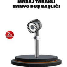 Masaj Uçlu Yüksek Basınçlı Duş Başlığı Spa Etkili