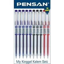 Lacco My King 0.5 mm Jel Kalem Seti 10 Adet