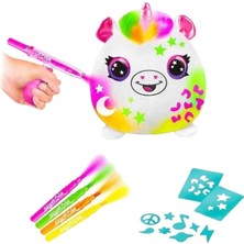 Airbrush Peluş Neon Boyama Seti