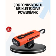 Zero Land Xmpdby Powerbank Özellikli Bisiklet Işığı Dijital Göstergeli LED