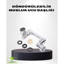 Zero Land Xmpdby 1080° Dönebilen Musluk Ucu – Su Tasarruflu, Esnek ve 360° Çift Eksenli Başlık (Kopya)