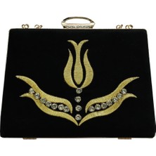 E38 El Işçiliği Maraş Işi Pörtföy Çanta 14X20 CM-6397