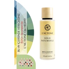 L'actone Sole Patchoulı Body Mist & Hair Mist 250 ml / Vücut Spreyi & Saç Spreyi 1 Adet Oje Hediyeli