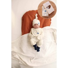 Ohlala Koala Balık Nakışlı 5li Uzun Kollu Yenidoğan Set