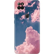 Grabono Casper Via E30 Kılıf Renkli Temalı Desenli Tpu Silikon Pembe Bulut