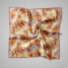 Piramit Naturel Eşarp | Sulu Gül