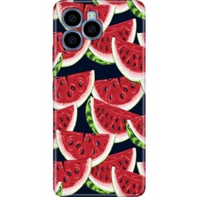 Grabono Omix X6 Kılıf Renkli Özel Temalı Desenli Silikon Tpu Karpuz