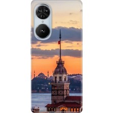 Grabono Reeder S19 Max Pro S Edge Kılıf Desenli Kapak Baskı Kız Kulesi