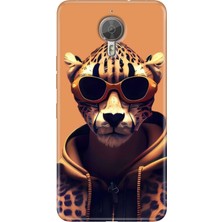 Grabono General Mobile Gm 5 Plus Kılıf Desenli Trend Silikon Tiger