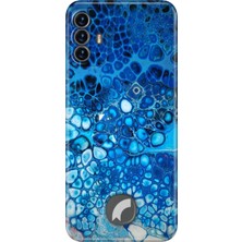 Grabono Reeder S19 Max Pro S Kılıf Silikon Tema Baskı Uv Derin Mavi