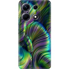 Grabono Infinix Note 30 Pro Kılıf 6.67" Desenli Baskılı Esnek Silikon Kapak Holographic