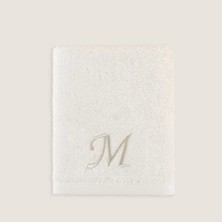 Kişiye Özel Harf Nakışlı El Havlusu-Moderntasarım