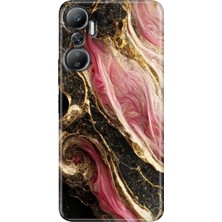 Grabono Infinix Hot 20 Kılıf (X6826C) Desenli Baskılı Esnek Silikon Kapak Seattle Mermer