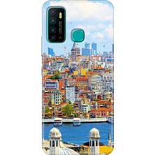 Grabono Infinix Hot 9 Kılıf Renkli Tpu Tam Uyum Silikon Istanbul