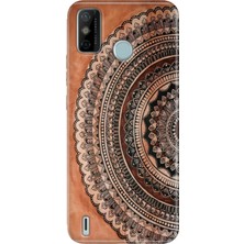 Grabono Tecno Spark 6 Go Kılıf Desenli Kapak Renkli Mat Max