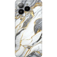 Grabono Omix X7 Kılıf Renkli Özel Temalı Desenli Silikon Tpu Stok Arsos Mermer