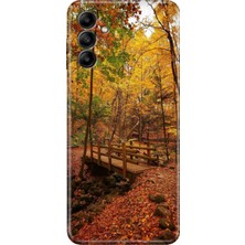 Grabono Samsung Galaxy M14 Uyumlu Kapak Kılıf Tasarım Esnek Silikon Kasımda Aşk