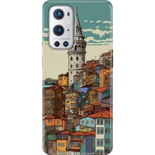 Grabono Oneplus 9 Pro Kılıf Renkli Özel Temalı Desenli Silikon Tpu Galata