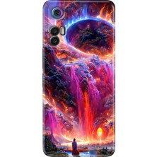 Grabono Tcl 30+ (Plus) Kılıf Silikon Renkli Resimli Arka Kapak Gizemliülke