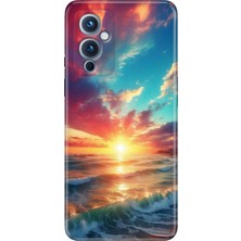 Grabono Oneplus 9 Kılıf Desenli Silikon Renkli Tpu Uv Okyanus
