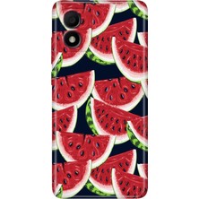 Grabono Tcl 303 Kılıf Silikon Renkli Phone Case Karpuz