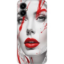 Grabono Omix X5 Kılıf Desenli Baskılı Hd Kaleografi Silikon Lady
