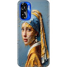 Grabono Reeder P13 Blue 2022 Kılıf Trendi Cover Silikon Cover Inciküpeli