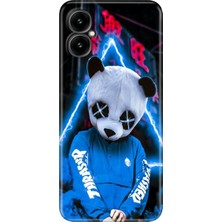 Grabono Omix X5 Kılıf Desenli Baskılı Hd Kaleografi Silikon Cool Panda