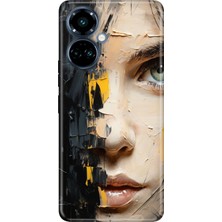 Grabono Tecno Camon 19 Pro Kılıf Renkli Temalı Desenli Tpu (CI8N) Uyumlu Silikon Beauty