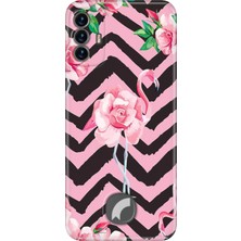 Grabono Reeder S19 Max Pro S Kılıf Silikon Tema Baskı Uv Flamingo